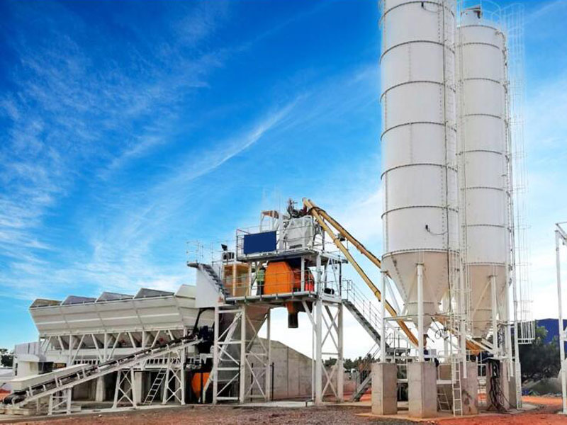 concrete mixing plant