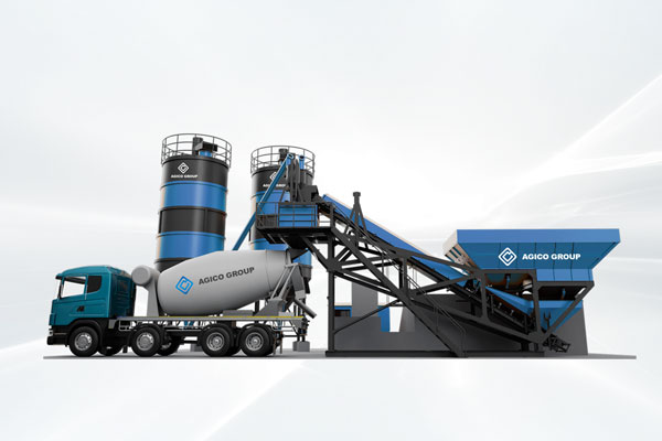fully automatic concrete batching plant